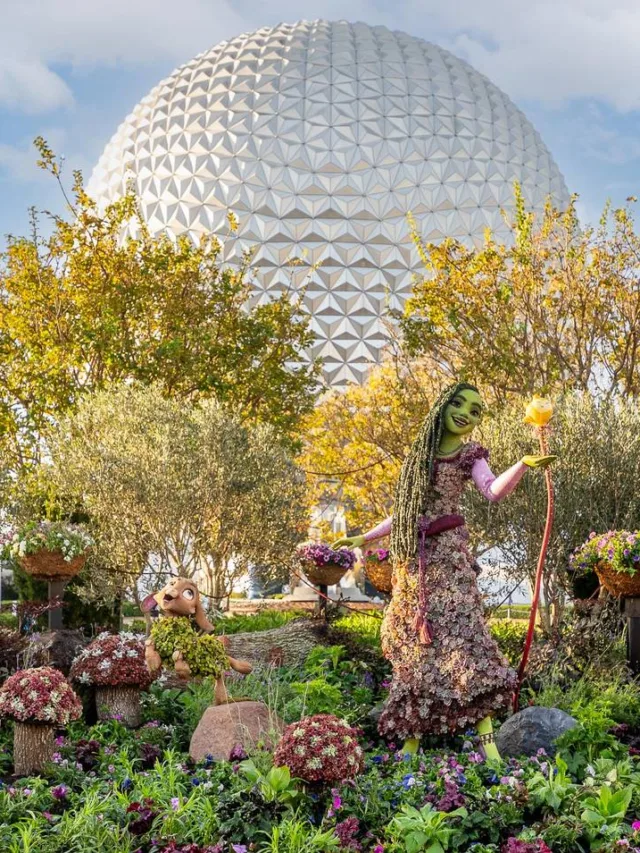 10 Mesmerizing Topiary Displays At Epcot International Flower And Garden Festival 2024.